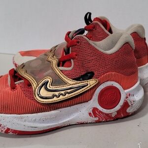 Nike KD Trey 5 X 'University Red Metallic Gold